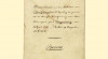 Perjanjian Residen Borneo Afdeeling Selatan & Timur, Van de Graﬀ  (1856-1859) dgn Sultan Bandjarmasin Sultan Adam Alwasih Billah (1825-1857) ttg Persetujuan Konsensi Tambang Batubara kpd Hindia Belanda di Banjoerang. Sumber:ANRI.Kontrak Kalimantan No. 23