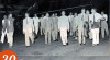 Foto Sekretaris Konferensi Regional FAO III, Ojala dan Ellington, bersama anggota delegasi saat tiba di Lapangan Udara Kemayoran, Jakarta, 30 September 1956. Dalam rangka Konferensi Regional Food and Agriculture Organization (FAO) di Bandung.